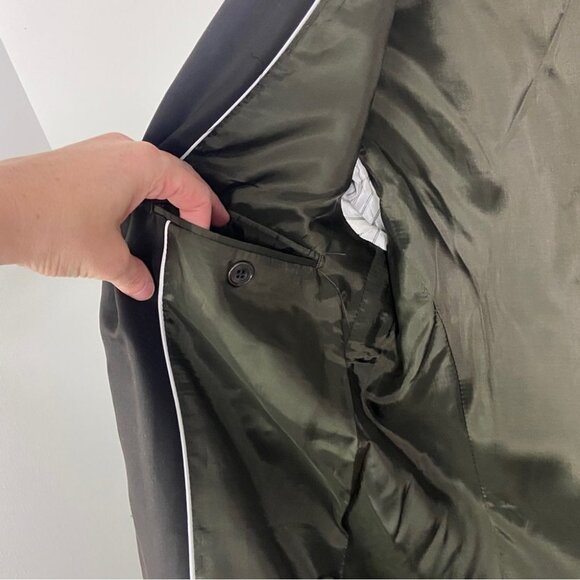 NWT Tiger of Sweden Federova Lyocell Twill Sports Jacket Blazer Chocolate Brown - Picture 10 of 14